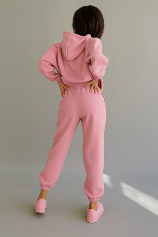 Trening dama din bumbac doua piese - model Leia