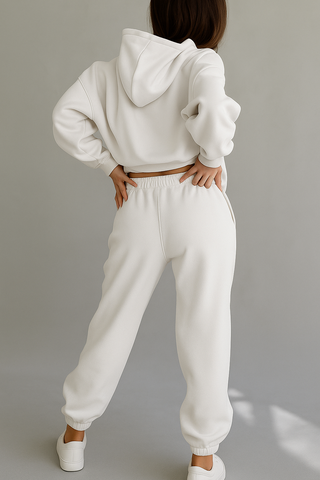 Trening dama din bumbac doua piese - model Leia