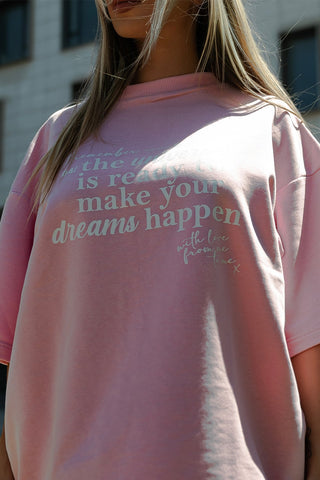 Tricou dama bumbac oversized- Grace