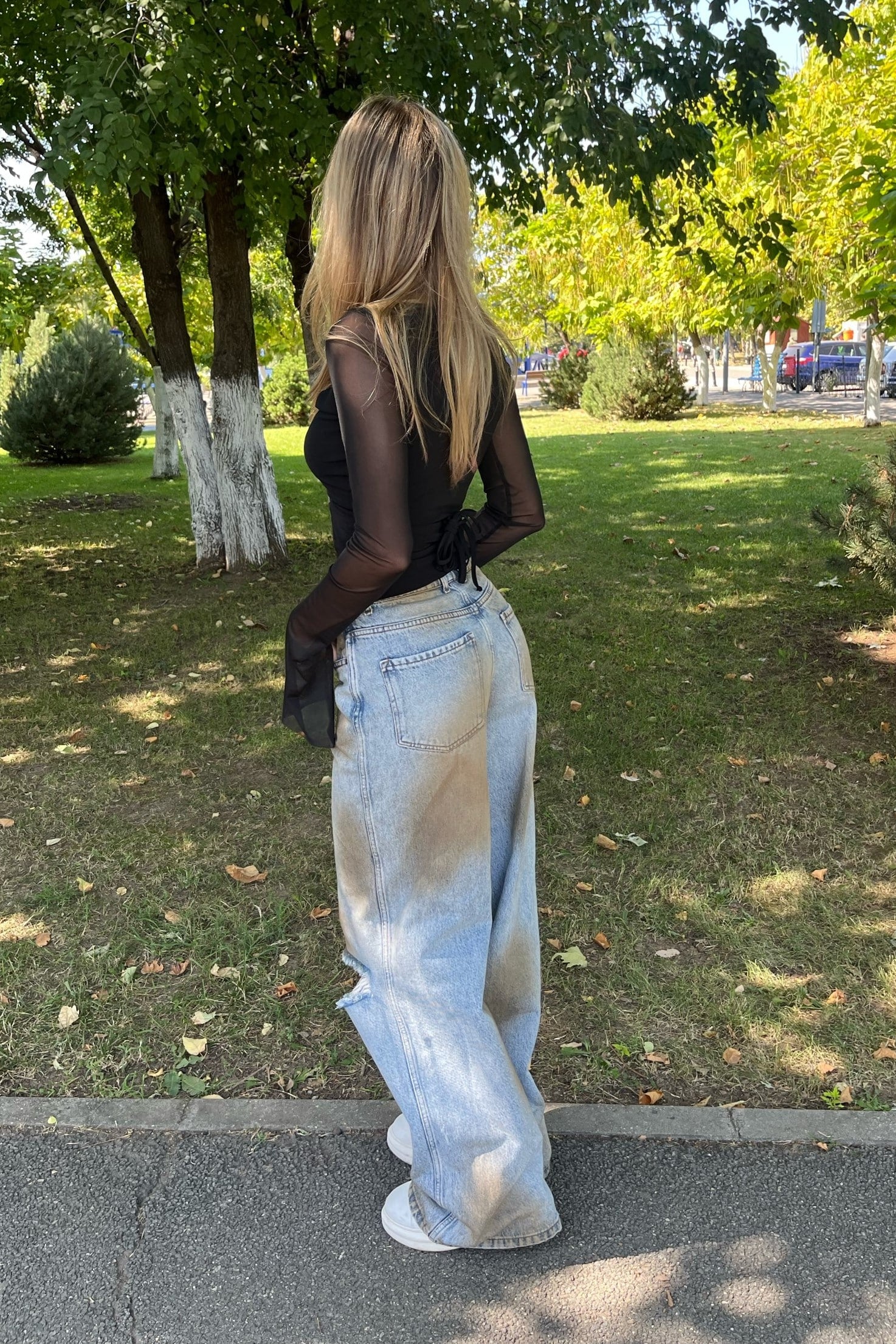 blugi dama garage look
